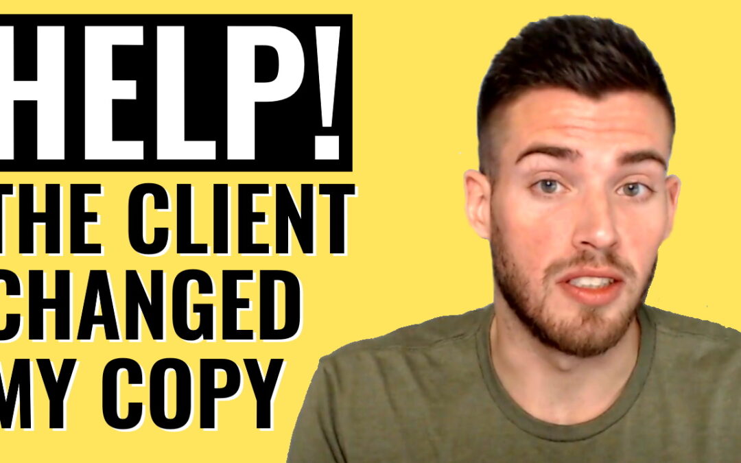 Write Bites #56: What To Do When The Client RUINS Your Copywriting?